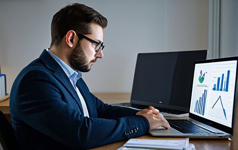 A focused professional, fully clothed in modest business casual attire, diligently studying at a modern desk. The desk is organized with a laptop displaying a CAT tool interface, an open notebook with planning notes, and a digital timer. Soft ambient lighting illuminates the scene, suggesting a late study session. The subject exhibits perfect anatomy, correct proportions, and a natural, concentrated pose. The background is a clean, contemporary home office. well-formed hands, proper finger count, natural body proportions, safe for work, appropriate content, fully clothed, professional photography, high quality.