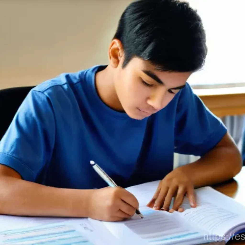 번역사 시험의 시간 배분 전략 - **Image Prompt: Intense Exam Preparation and Timed Practice**
    A focused university student, gend...